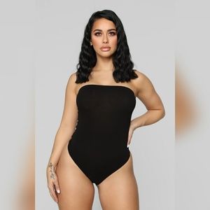 Fashion Nova Black Bodysuit